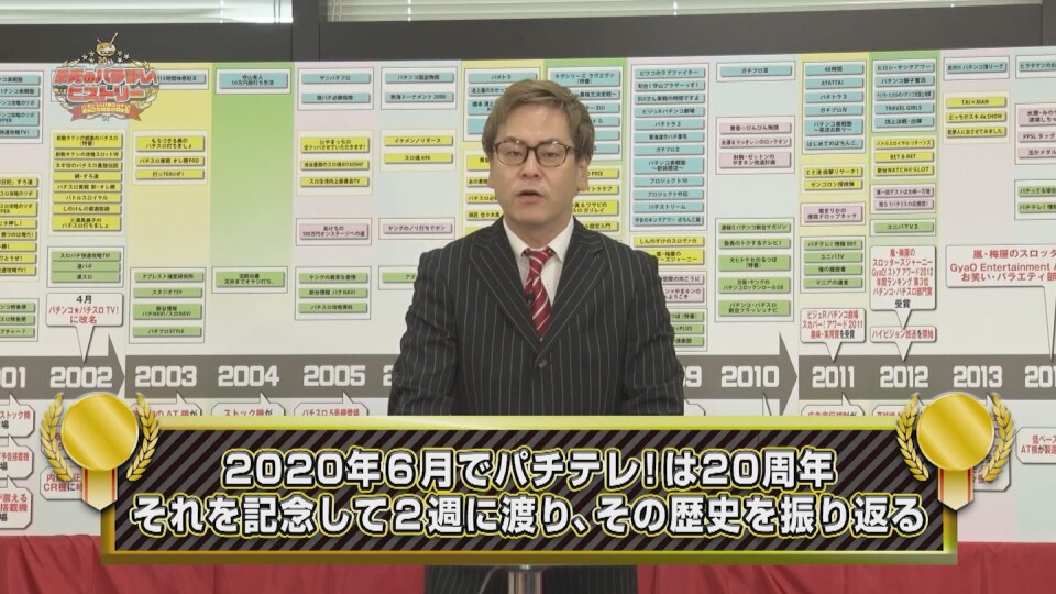 ～パチンコ★パチスロTV！開局２０周年特別企画～栄光のパチテレ！ヒストリー #1